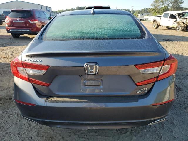 1HGCV2F99KA007916 - 2019 HONDA ACCORD TOURING GRAY photo 6