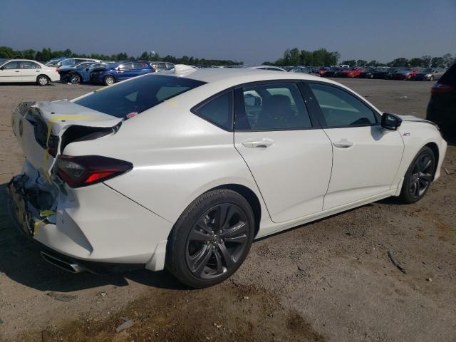 19UUB5F55NA006116 - 2022 ACURA TLX TECH A WHITE photo 3