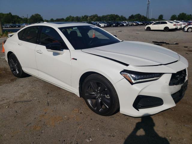 19UUB5F55NA006116 - 2022 ACURA TLX TECH A WHITE photo 4