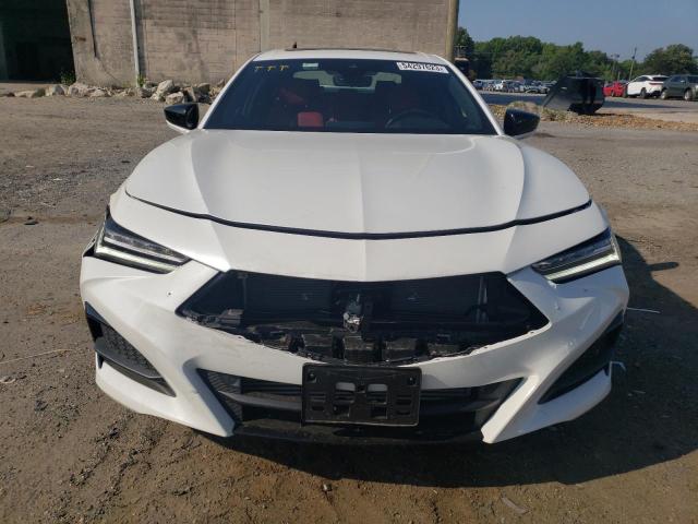 19UUB5F55NA006116 - 2022 ACURA TLX TECH A WHITE photo 5