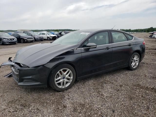 3FA6P0H74GR346074 - 2016 FORD FUSION SE BLACK photo 1