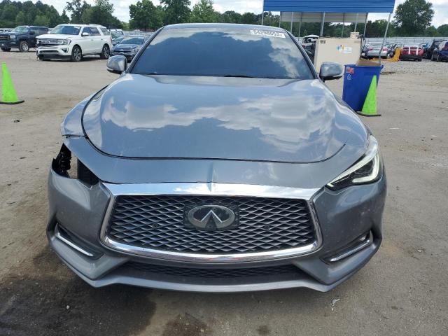 JN1EV7EK3JM343229 - 2018 INFINITI Q60 LUXE 300 GRAY photo 5