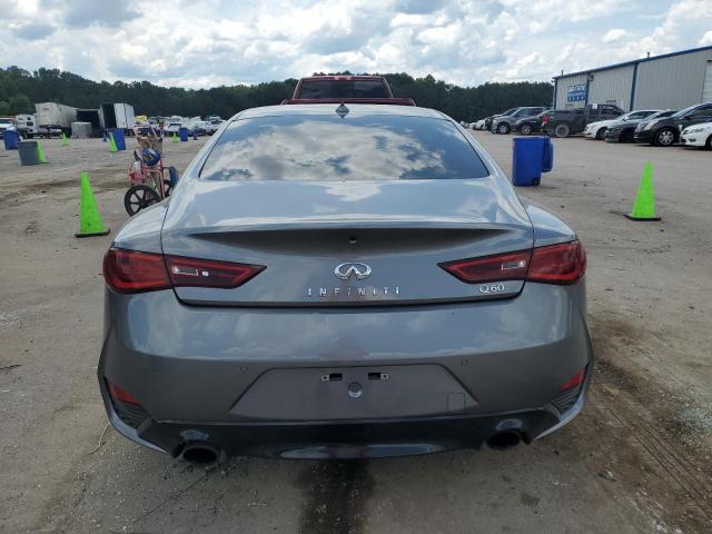 JN1EV7EK3JM343229 - 2018 INFINITI Q60 LUXE 300 GRAY photo 6