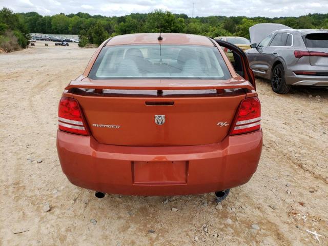 1B3LC76M98N204013 - 2008 DODGE AVENGER R/T ORANGE photo 6