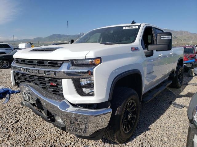 1GC4YTEY2MF158711 - 2021 CHEVROLET SILVERADO K3500 LT WHITE photo 1