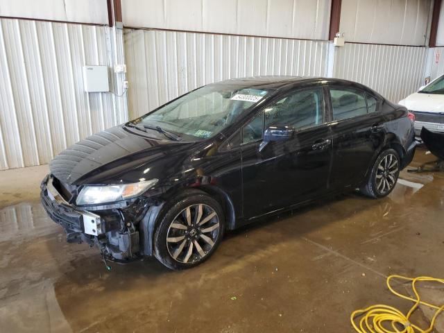 2HGFB2F96FH501034 - 2015 HONDA CIVIC EXL BLACK photo 1