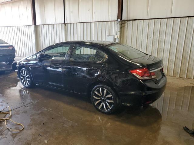 2HGFB2F96FH501034 - 2015 HONDA CIVIC EXL BLACK photo 2