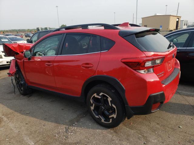 JF2GTHMC5MH378218 - 2021 SUBARU CROSSTREK LIMITED RED photo 2