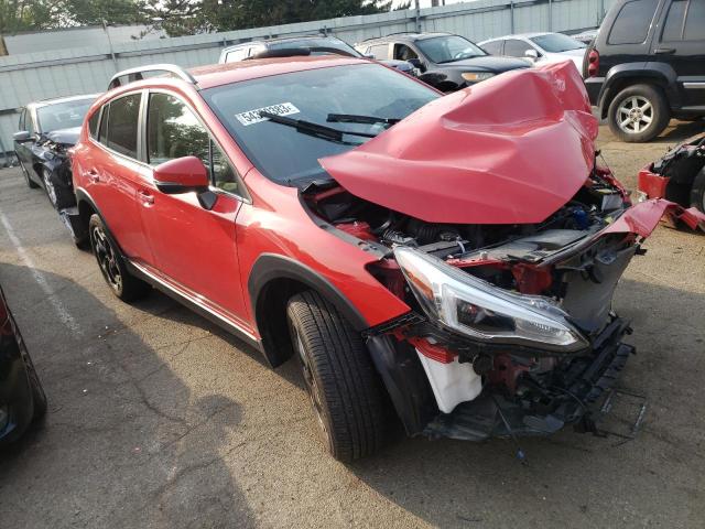 JF2GTHMC5MH378218 - 2021 SUBARU CROSSTREK LIMITED RED photo 4