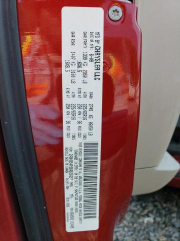 2A8HR54P88R826697 - 2008 CHRYSLER TOWN & COU TOURING 红色 照片 13