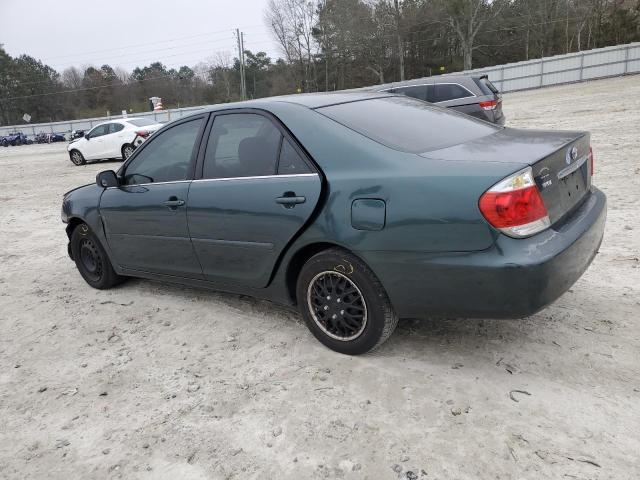 4T1BE32K25U098146 - 2005 TOYOTA CAMRY LE მწვანე ფოტო 2