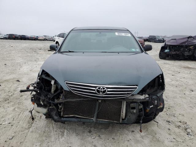 4T1BE32K25U098146 - 2005 TOYOTA CAMRY LE მწვანე ფოტო 5