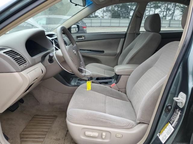 4T1BE32K25U098146 - 2005 TOYOTA CAMRY LE მწვანე ფოტო 7