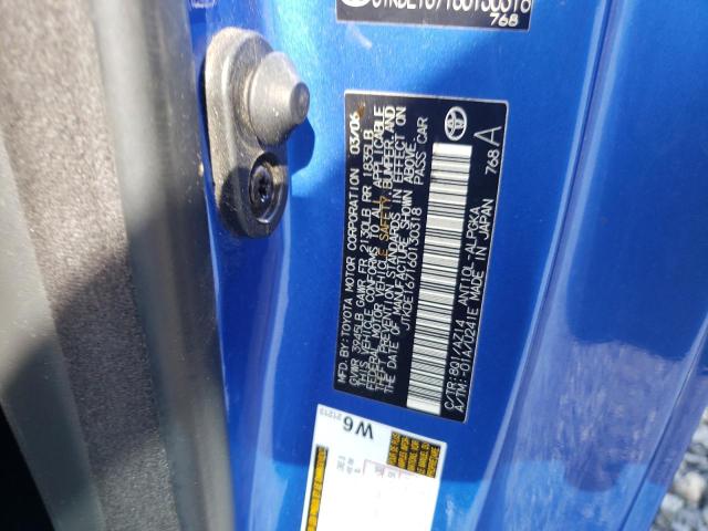 JTKDE167160130318 - 2006 TOYOTA SCION TC 蓝色 照片 12
