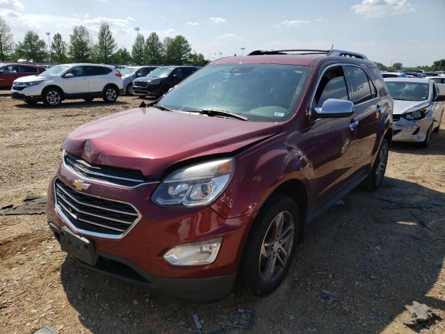 2GNALDEK7G6238935 - 2016 CHEVROLET EQUINOX LTZ BURGUNDY photo 1