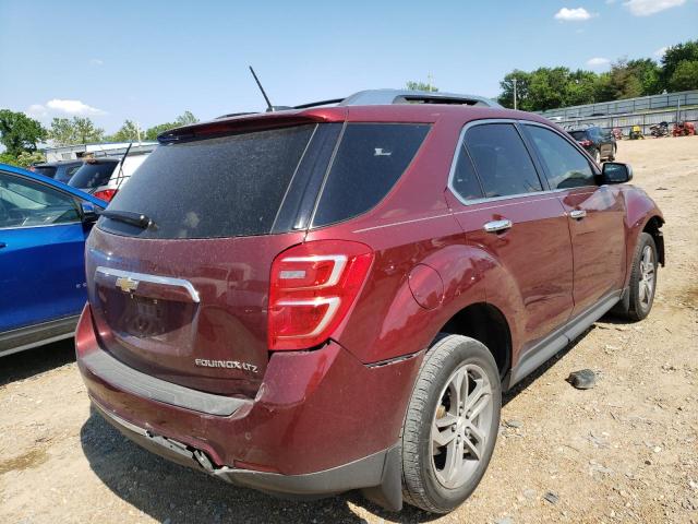 2GNALDEK7G6238935 - 2016 CHEVROLET EQUINOX LTZ BURGUNDY photo 3