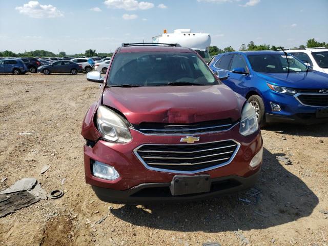 2GNALDEK7G6238935 - 2016 CHEVROLET EQUINOX LTZ BURGUNDY photo 5