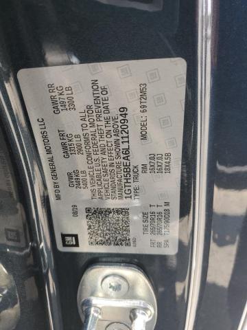 1GTH5BEA6L1120949 - 2020 GMC CANYON BLUE photo 12