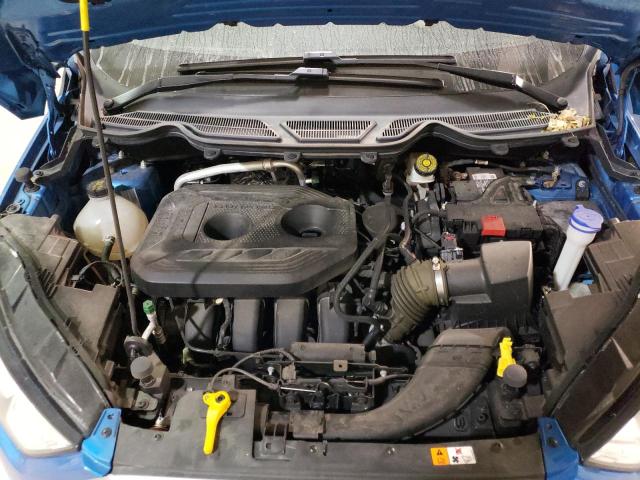 MAJ6S3GL1KC268519 - 2019 FORD ECOSPORT SE Azul foto 11