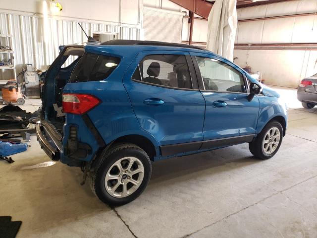 MAJ6S3GL1KC268519 - 2019 FORD ECOSPORT SE BLUE photo 3