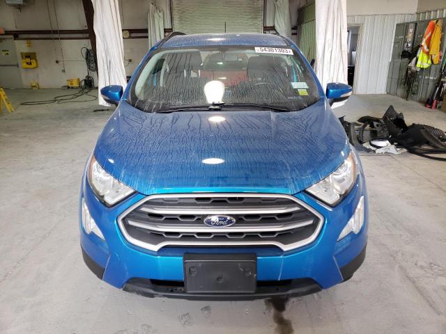 MAJ6S3GL1KC268519 - 2019 FORD ECOSPORT SE Azul foto 5