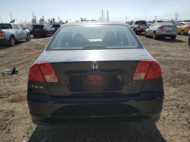 2HGES16335H546125 - 2005 HONDA CIVIC DX VP BLACK photo 6