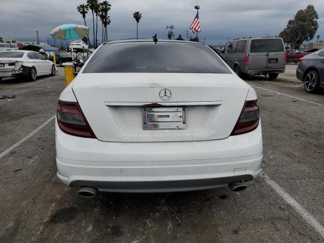 WDDGF54X69F226982 - 2009 MERCEDES-BENZ C 300 WHITE photo 6