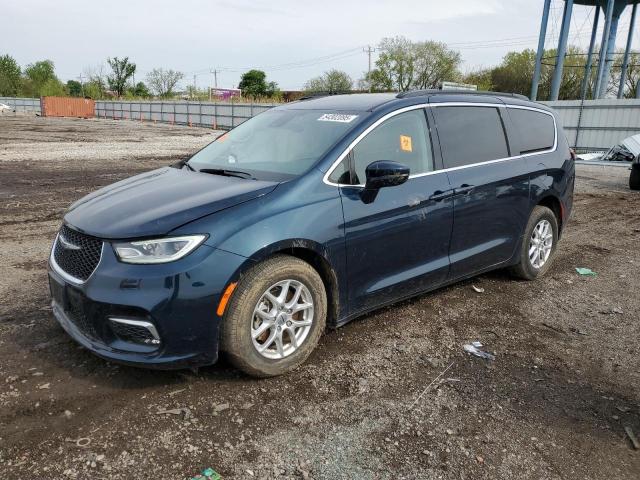 2C4RC1BG3NR155394 - 2022 CHRYSLER PACIFICA TOURING L BLUE photo 1