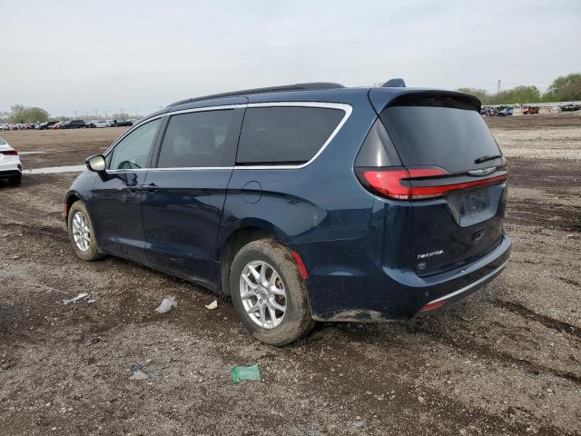 2C4RC1BG3NR155394 - 2022 CHRYSLER PACIFICA TOURING L BLUE photo 2