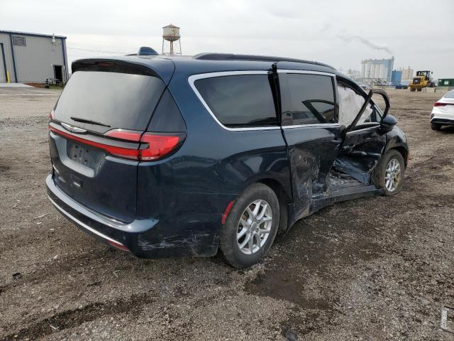 2C4RC1BG3NR155394 - 2022 CHRYSLER PACIFICA TOURING L BLUE photo 3