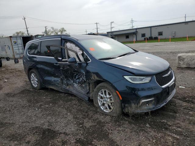 2C4RC1BG3NR155394 - 2022 CHRYSLER PACIFICA TOURING L BLUE photo 4