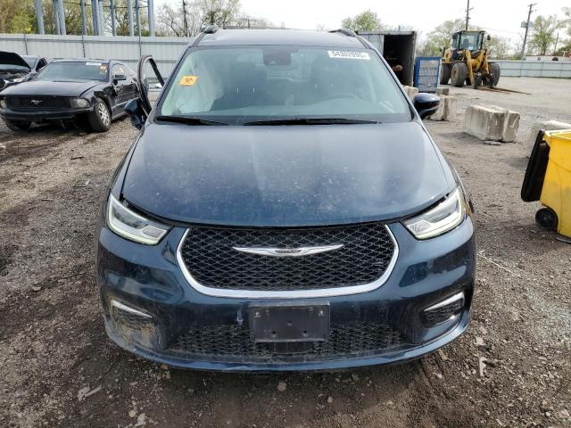 2C4RC1BG3NR155394 - 2022 CHRYSLER PACIFICA TOURING L BLUE photo 5