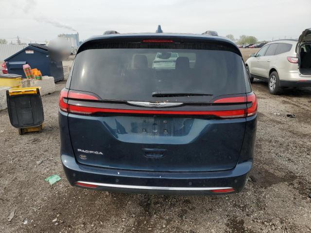 2C4RC1BG3NR155394 - 2022 CHRYSLER PACIFICA TOURING L BLUE photo 6