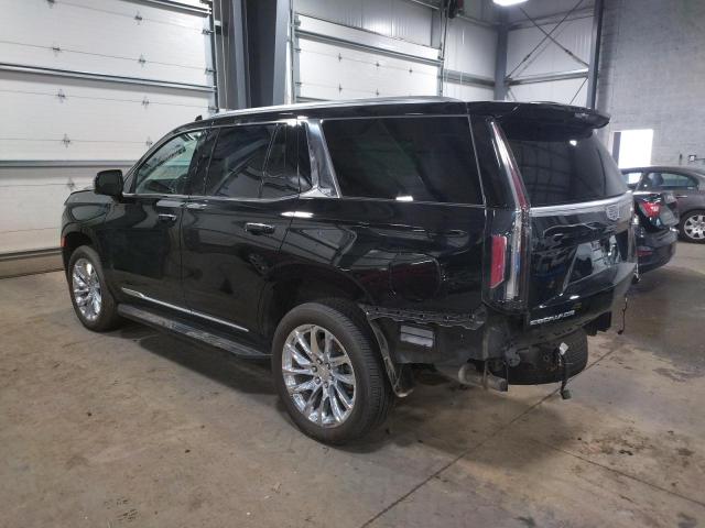 1GYS4BKL2MR439244 - 2021 CADILLAC ESCALADE PREMIUM LUXURY BLACK photo 2