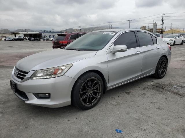 1HGCR3F94FA013395 - 2015 HONDA ACCORD TOURING SILVER photo 1