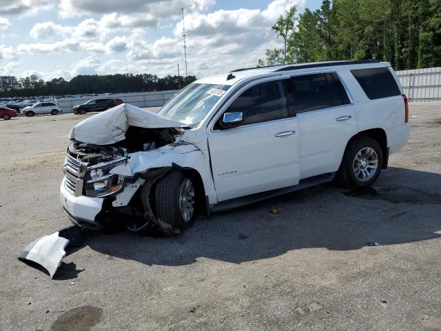 1GNSCAKC1FR251201 - 2015 CHEVROLET TAHOE C1500  LS WHITE photo 1