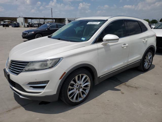 5LMCJ1A97FUJ24046 - 2015 LINCOLN MKC WHITE photo 1