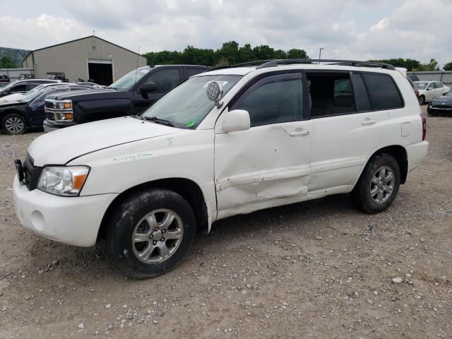 JTEHP21A770195523 - 2007 TOYOTA HIGHLANDER SPORT WHITE photo 1