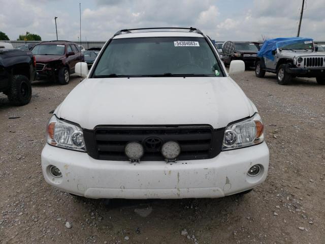 JTEHP21A770195523 - 2007 TOYOTA HIGHLANDER SPORT WHITE photo 5