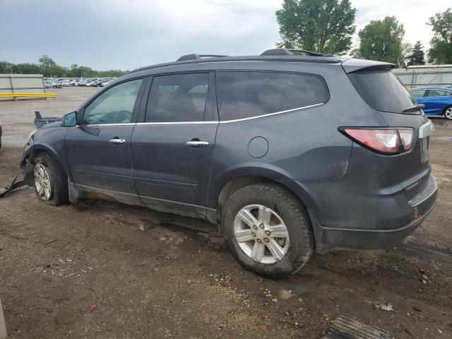 1GNKRGKD5EJ207189 - 2014 CHEVROLET TRAVERSE LT GRAY photo 2