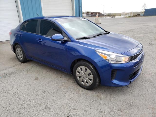 3KPA24ADXLE279542 - 2020 KIA RIO LX BLUE photo 4