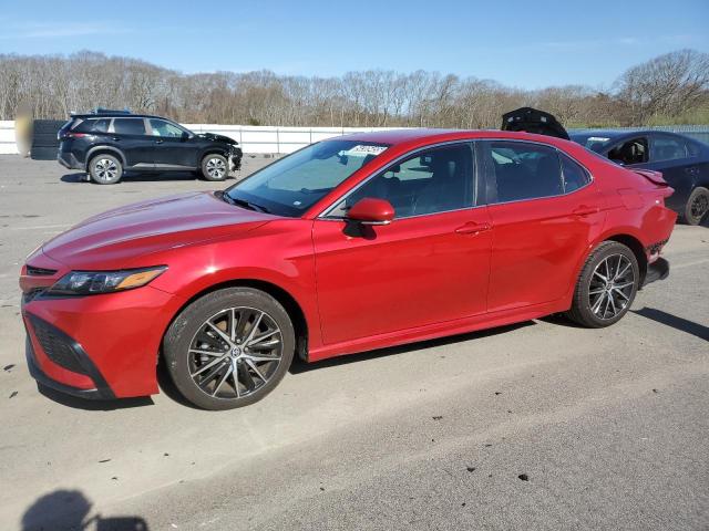 4T1G11AK2PU183966 - 2023 TOYOTA CAMRY SE NIGHT SHADE RED photo 1