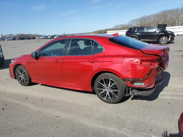 4T1G11AK2PU183966 - 2023 TOYOTA CAMRY SE NIGHT SHADE RED photo 2