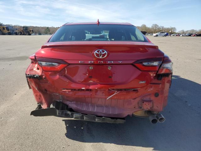 4T1G11AK2PU183966 - 2023 TOYOTA CAMRY SE NIGHT SHADE RED photo 6