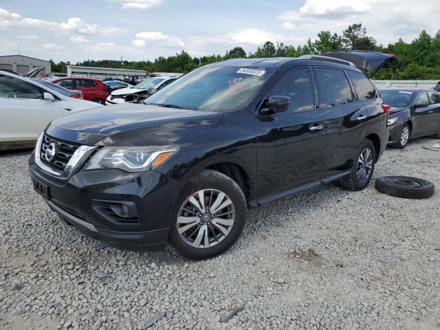 5N1DR2MM9KC587215 - 2019 NISSAN PATHFINDER S BLACK photo 1