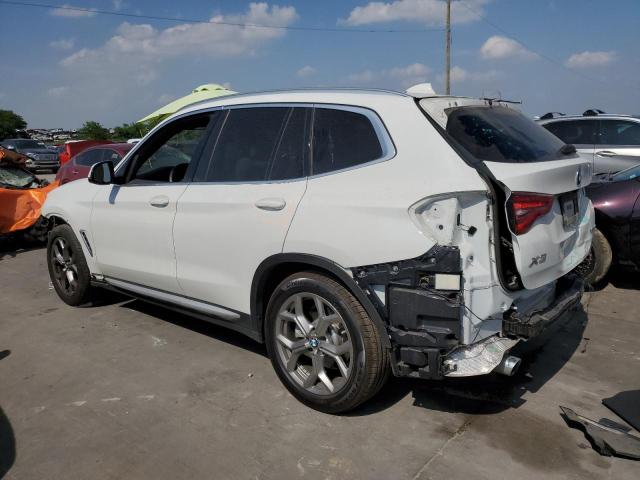 5UXTY3C07L9C34026 - 2020 BMW X3 SDRIVE30I WHITE photo 2