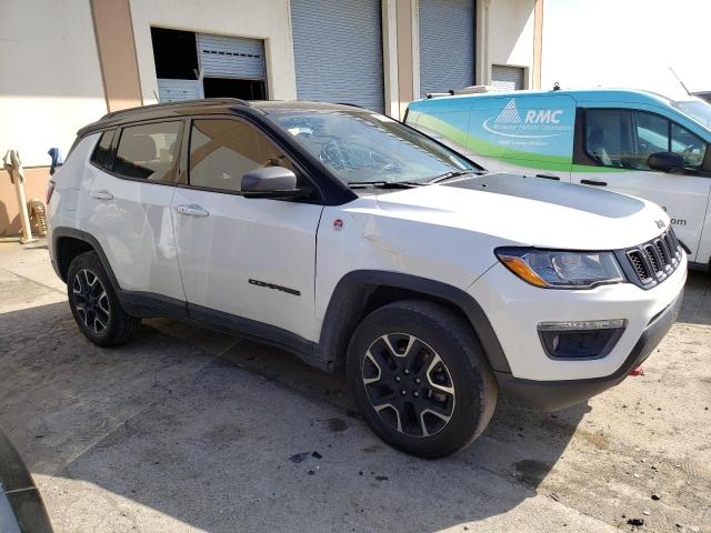 3C4NJDDB2MT564893 - 2021 JEEP COMPASS TRAILHAWK WHITE photo 4