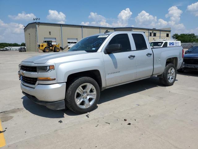 1GCRCPEC5JZ357228 - 2018 CHEVROLET SILVERADO C1500 CUSTOM SILVER photo 1