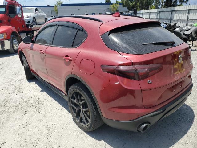 ZASPAJAN8L7C95749 - 2020 ALFA ROMEO STELVIO RED photo 2