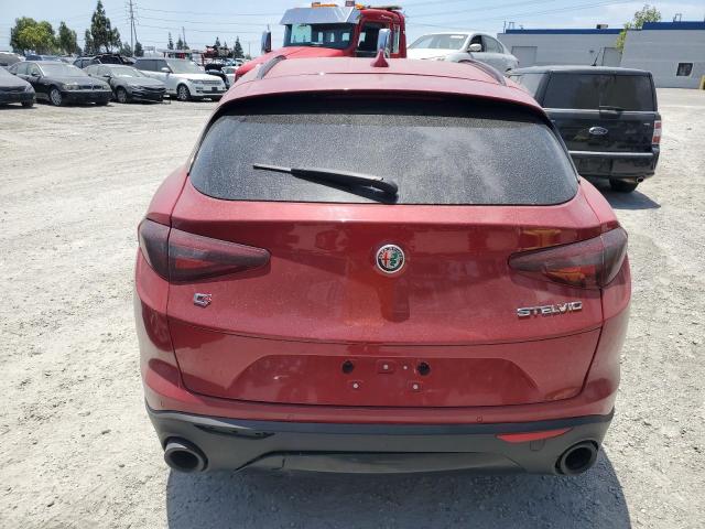 ZASPAJAN8L7C95749 - 2020 ALFA ROMEO STELVIO RED photo 6